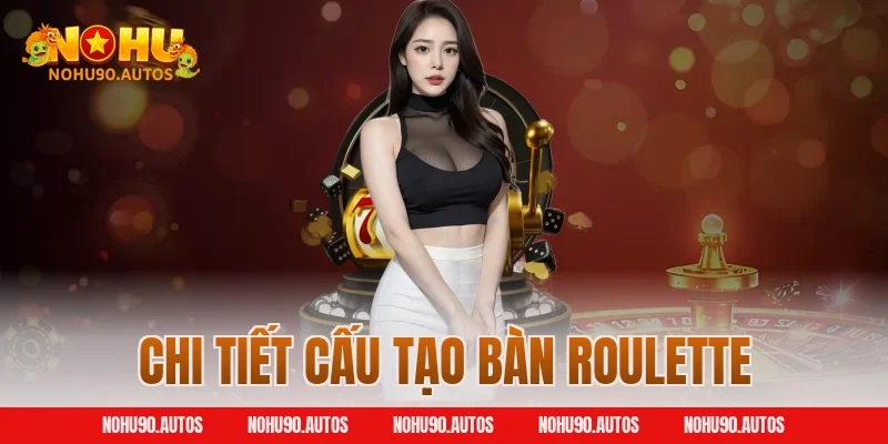 Chi tiết cấu tạo bàn Roulette
