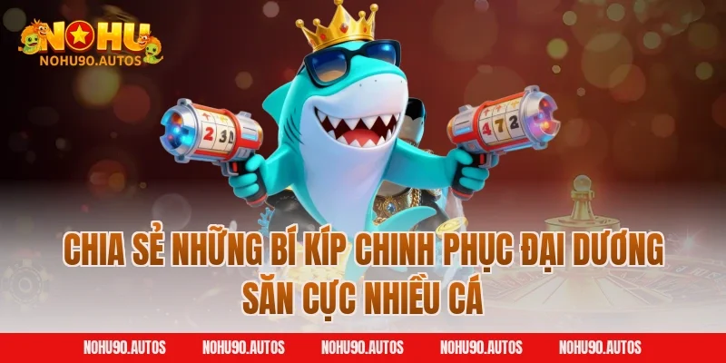 Chia sẻ những bí kíp chinh phục đại dương săn cực nhiều cá